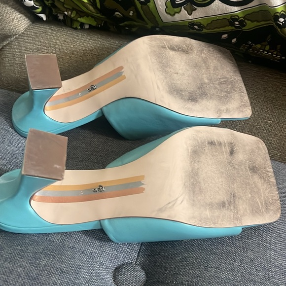 Sam Edelman Baby Blue Carmen Sandals - Picture 5 of 6